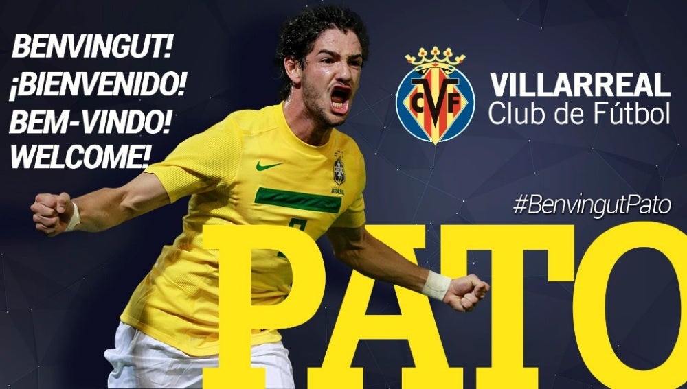 Pato, nuevo jugador del Villarreal