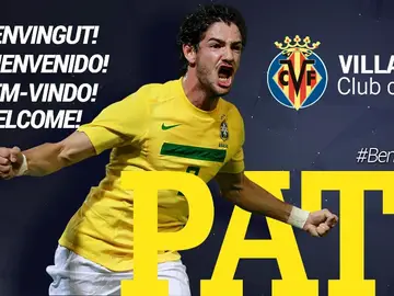 Pato, nuevo jugador del Villarreal Pato, nuevo jugador del Villarreal
