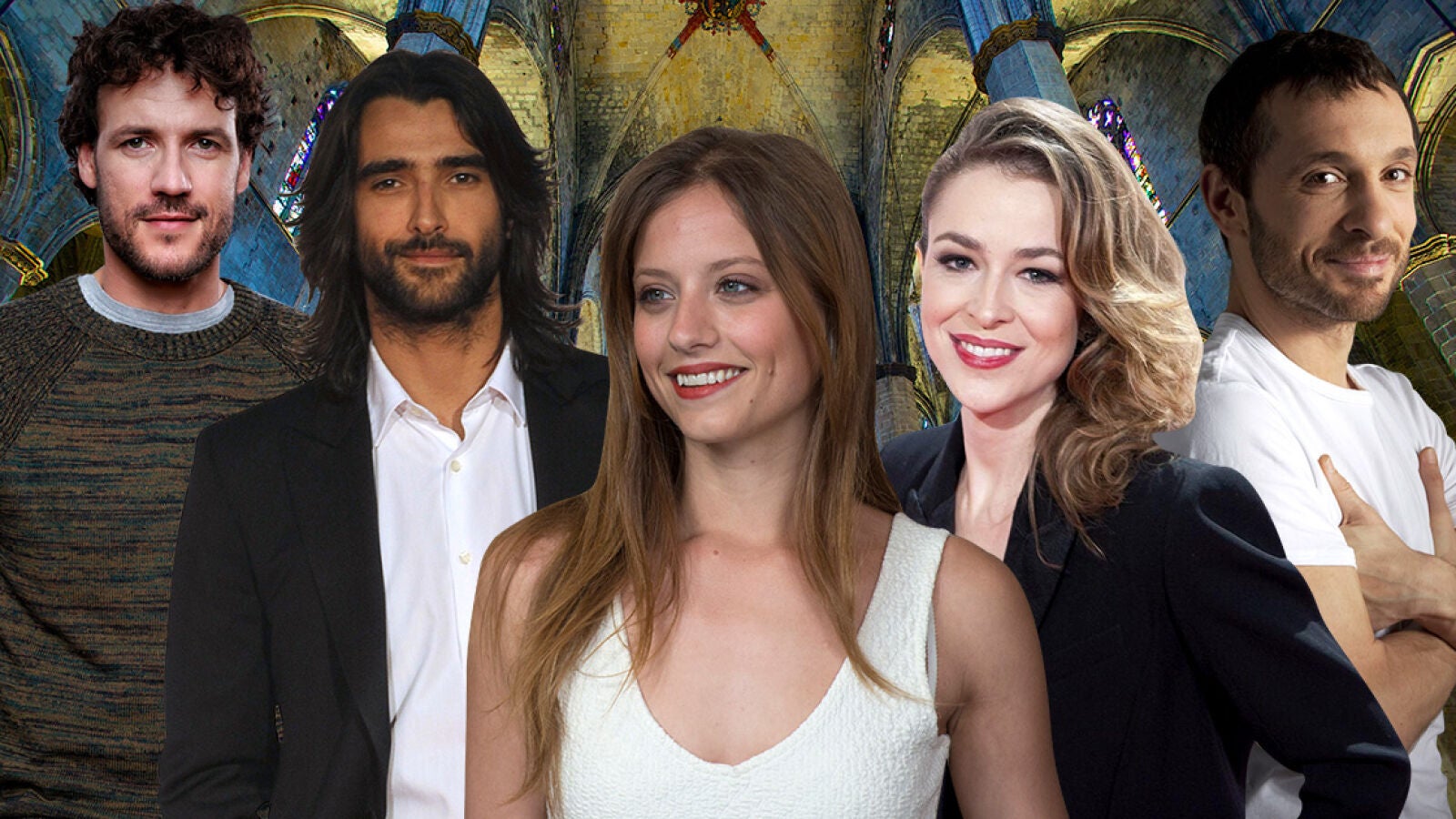 Aitor Luna, Michelle Jenner, Silvia Abascal, Pablo Derqui y Daniel Grao protagonizan ‘La Catedral del Mar’