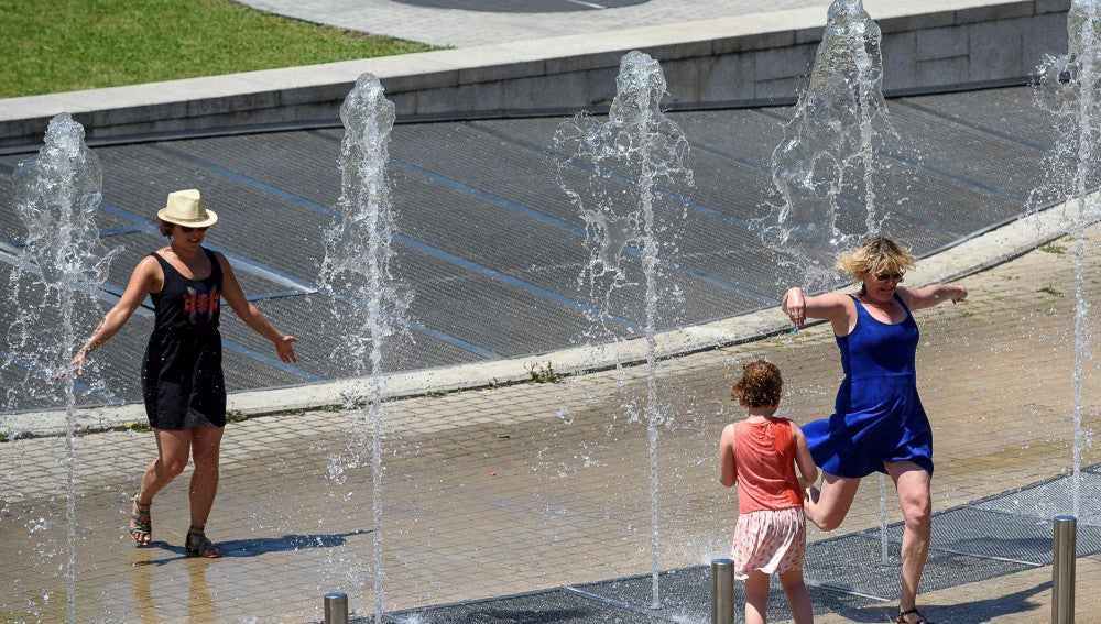 Fuente contra el calor