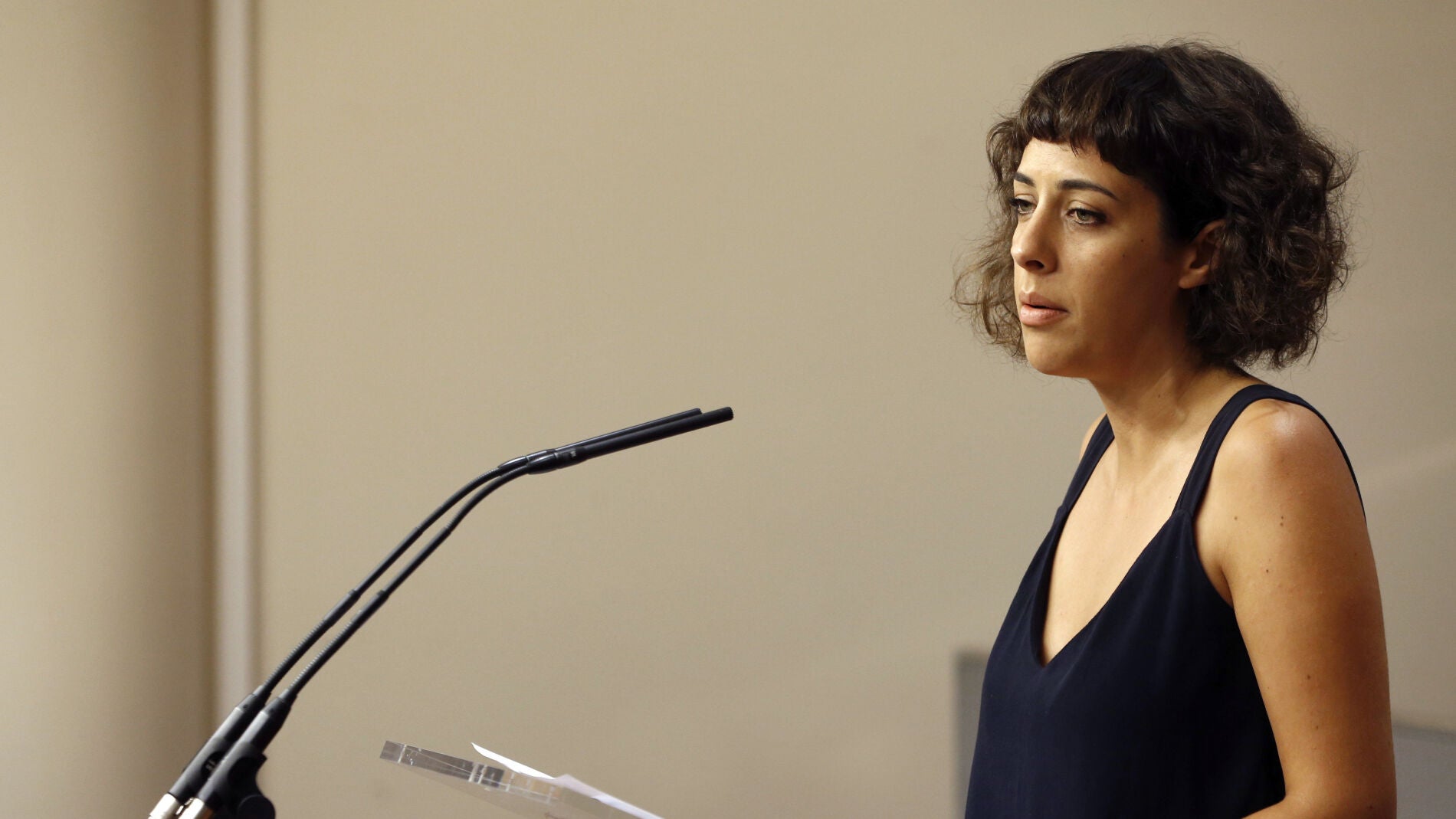 Alexandra Fern&aacute;ndez, portavoz de En Marea