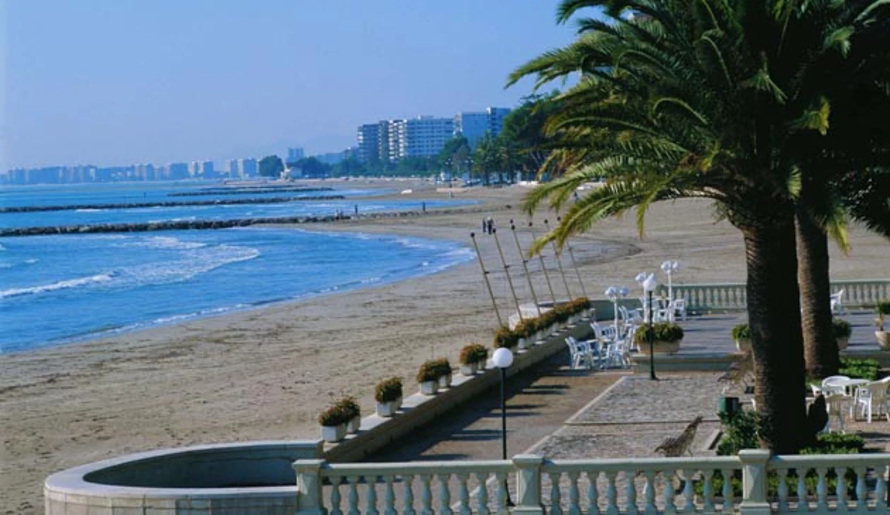 Imagen de un playa de Benicàssim