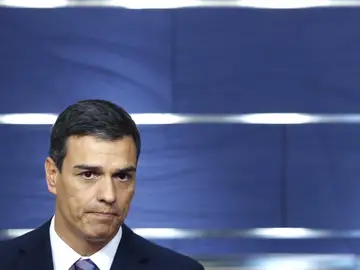 Pedro Sánchez comparece tras su ronda de contactos con el rey Pedro Sánchez comparece tras su ronda de contactos con el rey