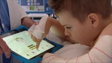 Crean una aplicación para medir el dolor de los niños enfermos a través del juego