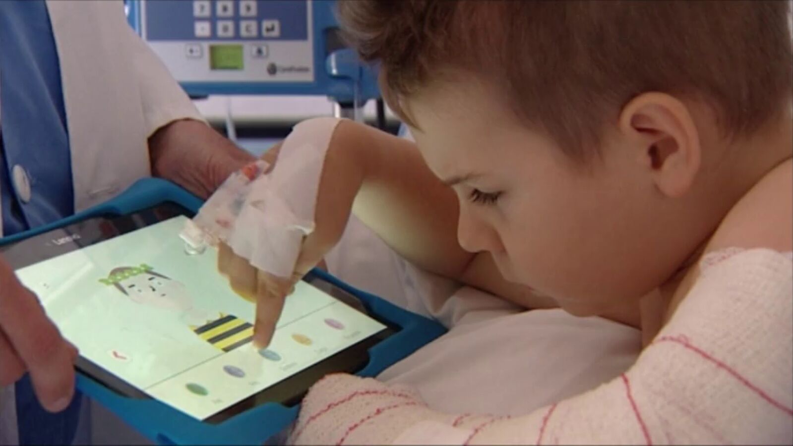 Crean una aplicación para medir el dolor de los niños enfermos a través del juego