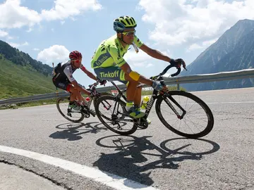 El ciclista Alberto Contador El ciclista Alberto Contador