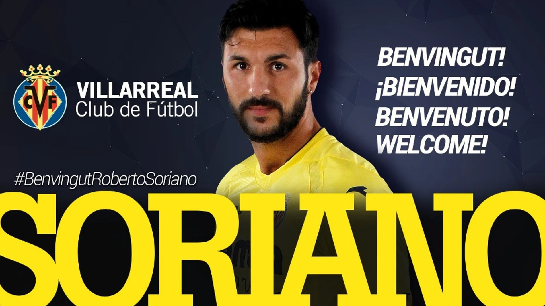 Roberto Soriano, nuevo jugador del Villarreal Roberto Soriano, nuevo jugador del Villarreal