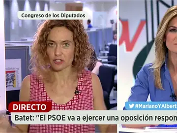 Frame 207.745418 de: Batet, sobre los supuestos 125 puntos en común: "Rajoy no ha entregado ningún papel ni ningún documento" Frame 207.745418 de: Batet, sobre los supuestos 125 puntos en común: "Rajoy no ha entregado ningún papel ni ningún documento"