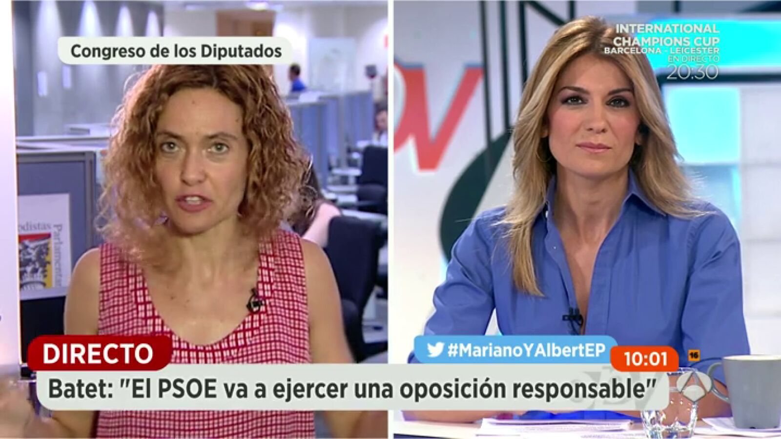 Batet, sobre los supuestos 125 puntos en común: 