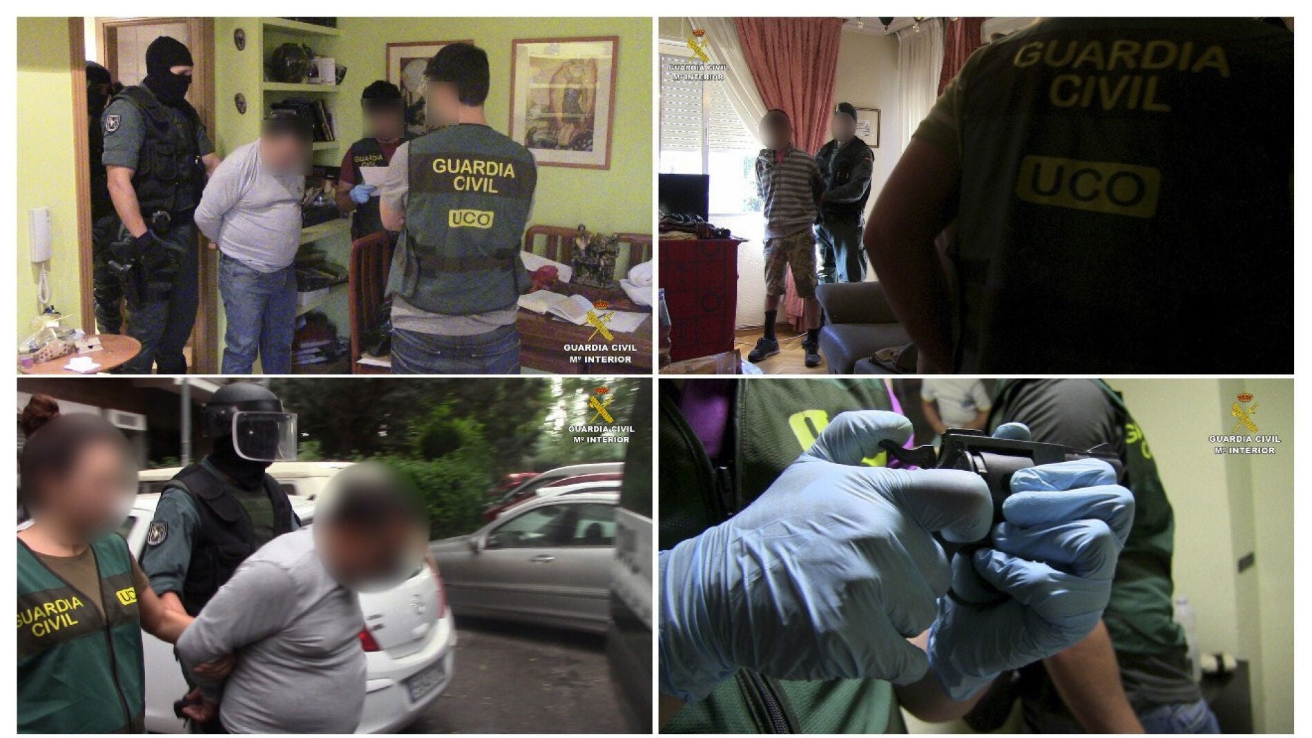 Nueve detenidos por la Guardia Civil acusados de prostituir a menores