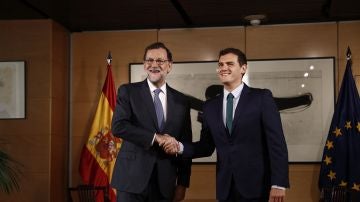 Rajoy y Rivera se reúnen