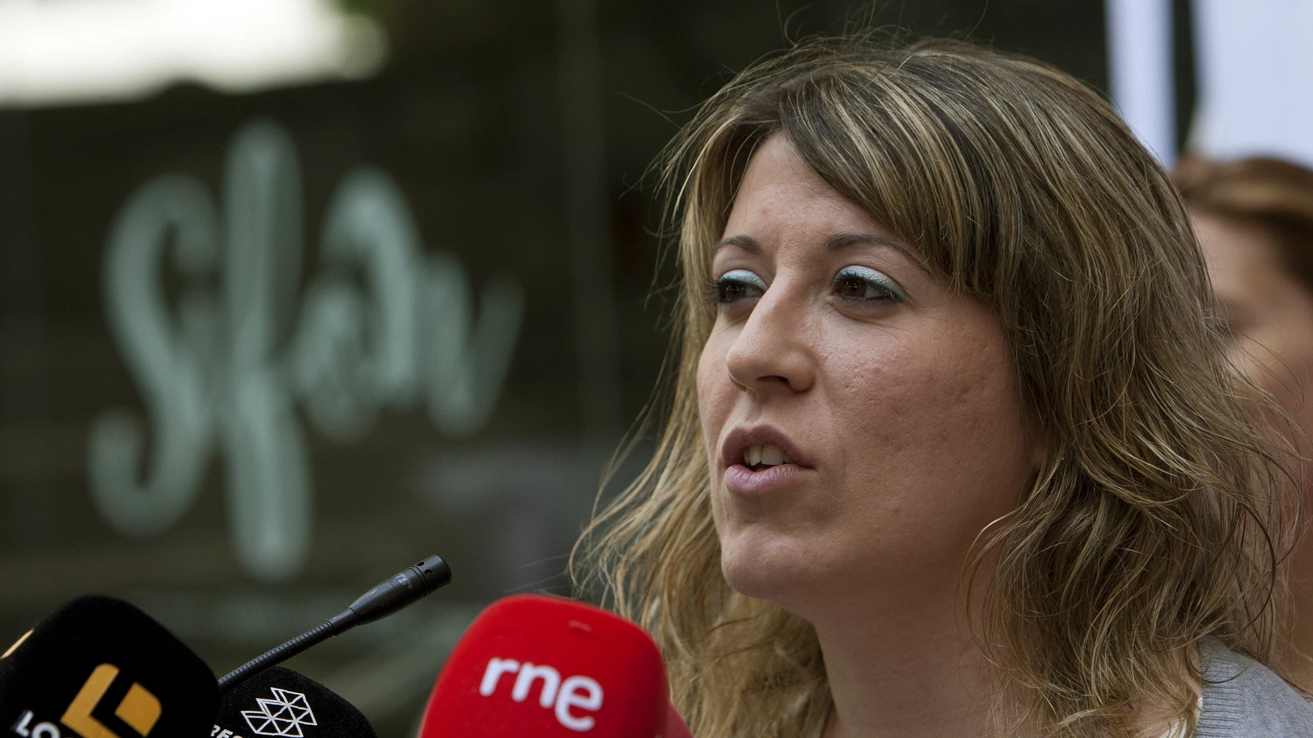 La secretaria general de Podemos Galicia, Carmen Santos La secretaria general de Podemos Galicia, Carmen Santos