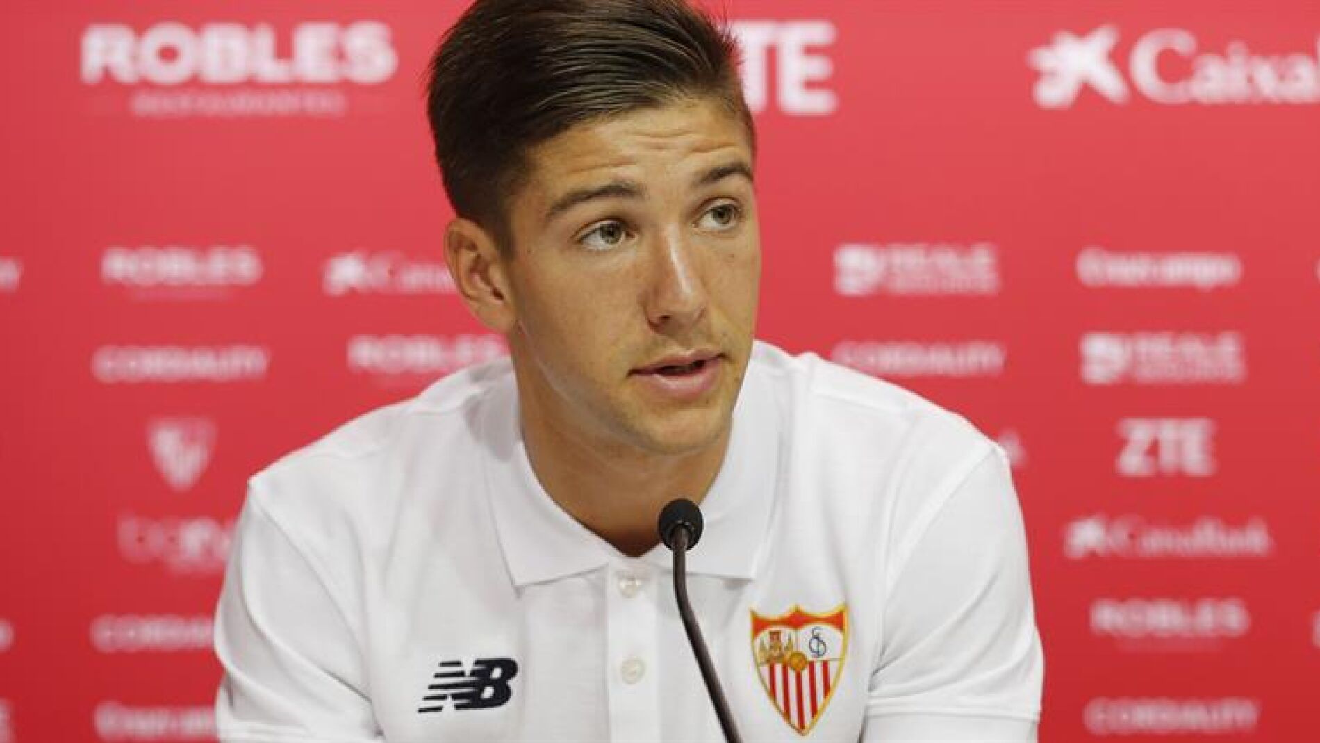 El delantero del Sevilla, Luciano Vietto
