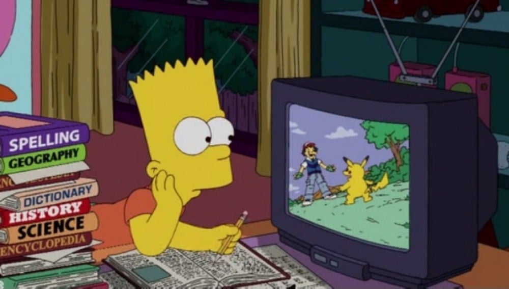 'Los Simpson' y 'Pokemon'