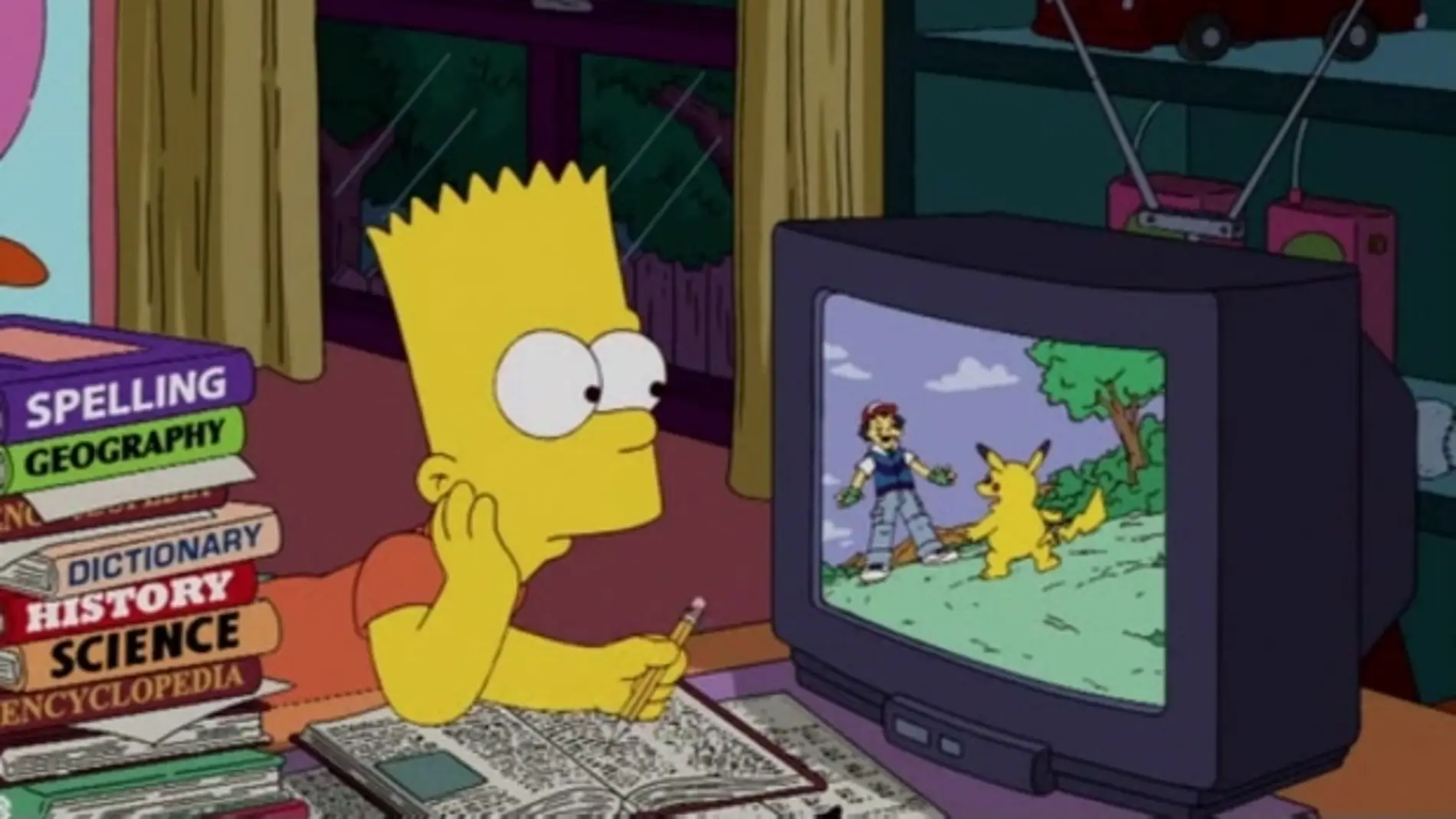 'Los Simpson' y 'Pokemon'