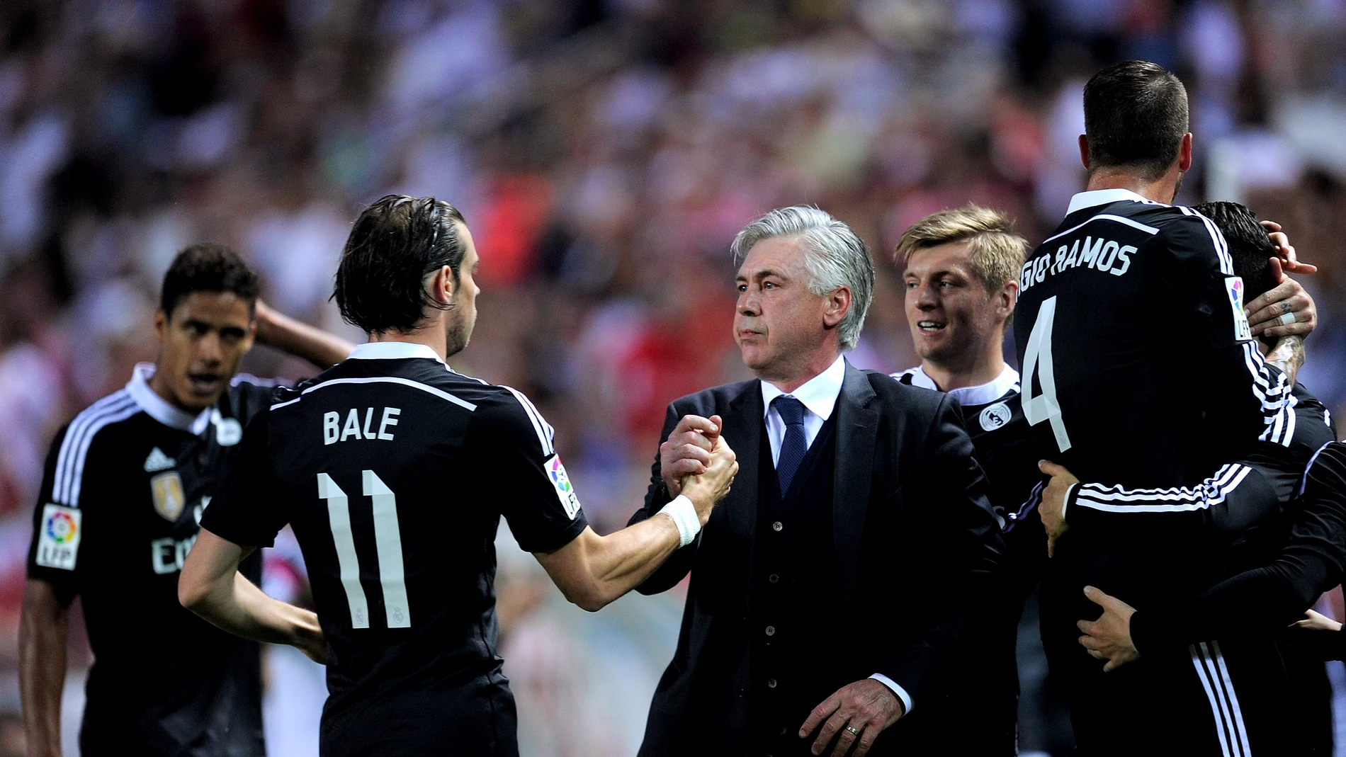 Bale y Ancelotti en el Real Madrid Bale y Ancelotti en el Real Madrid