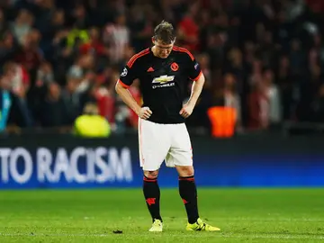 Bastian Schweinsteiger, cabizbajo Bastian Schweinsteiger, cabizbajo