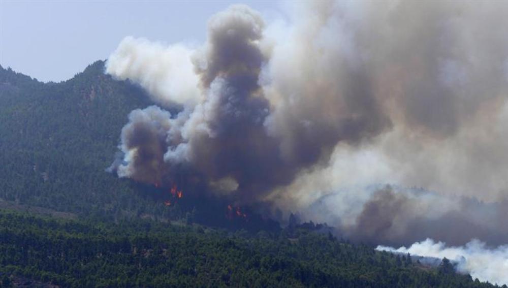 Incendio en La Palma