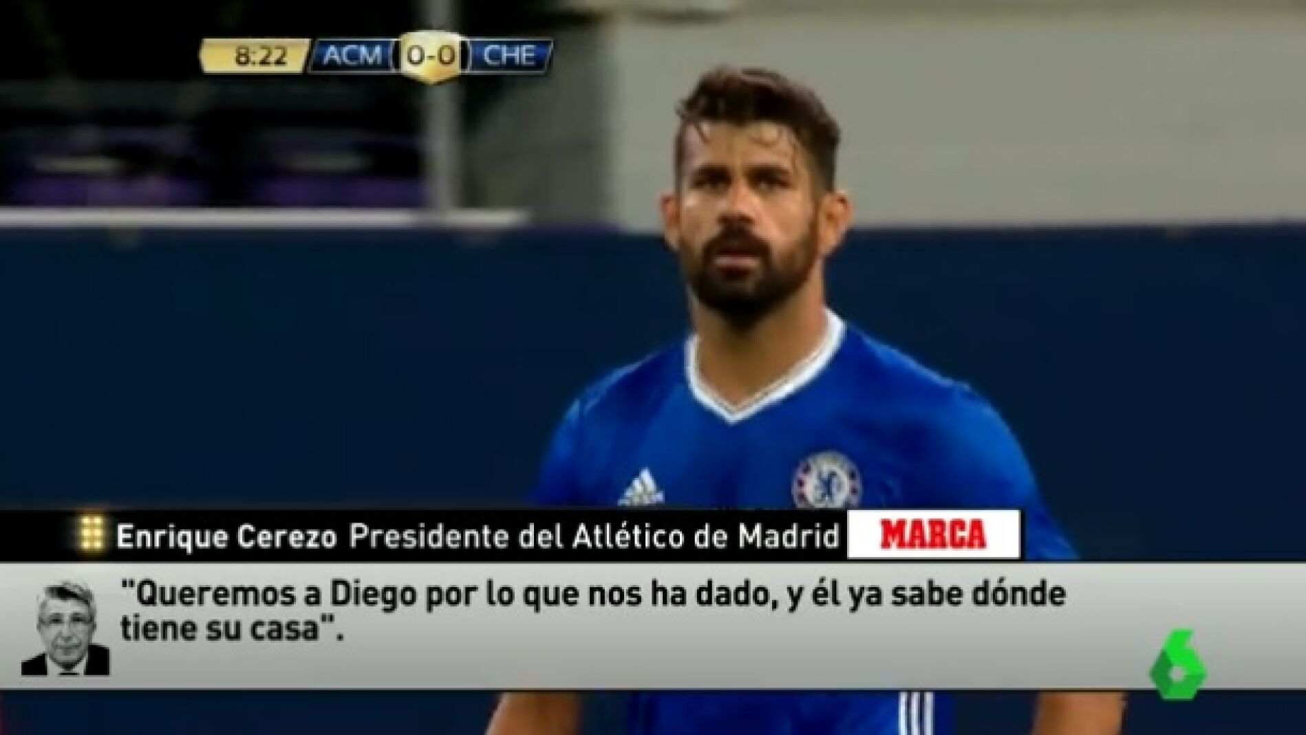 &iquest;Diego Costa, al Atl&eacute;tico?