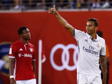 Danilo festeja su tanto ante el Bayern Danilo festeja su tanto ante el Bayern