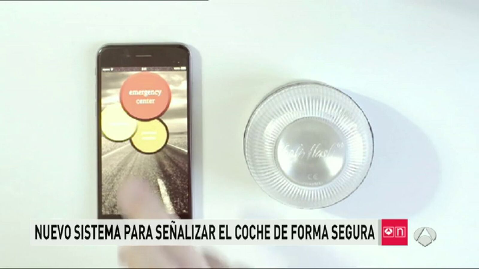 Nuevo sistema seguridad para señalizar la avería del coche de forma segura