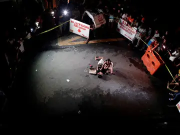 Una joven, junto a su pareja asesinada en Manila Una joven, junto a su pareja asesinada en Manila