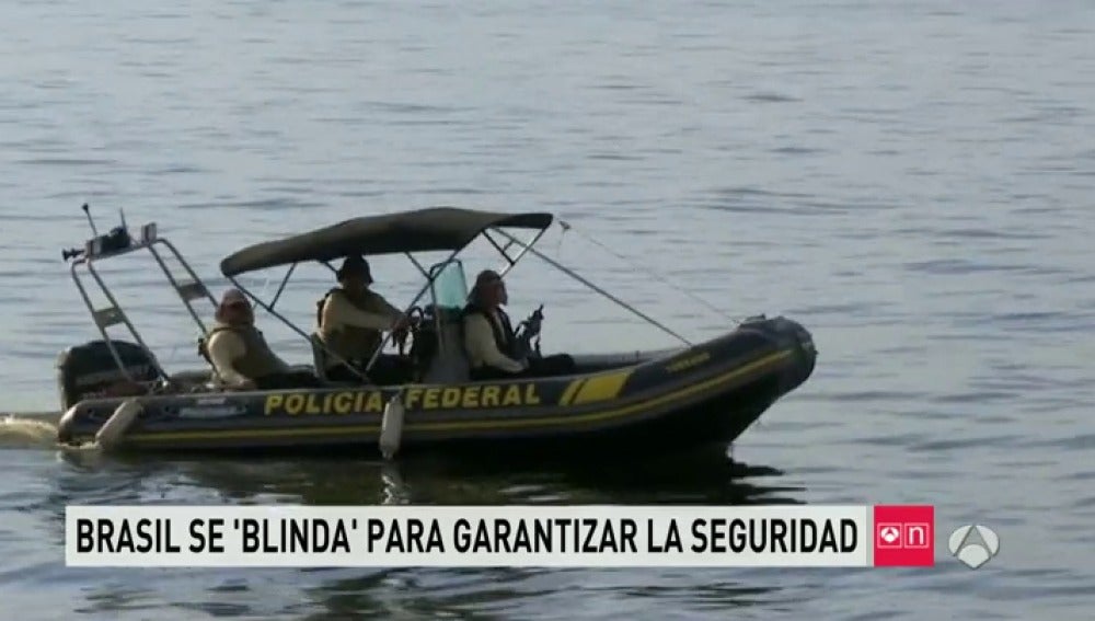 Frame 6.217142 de: 90.000 agentes para garantizar la seguridad en Río