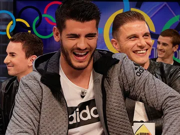 La visita de los deportistas al Hormiguero La visita de los deportistas al Hormiguero