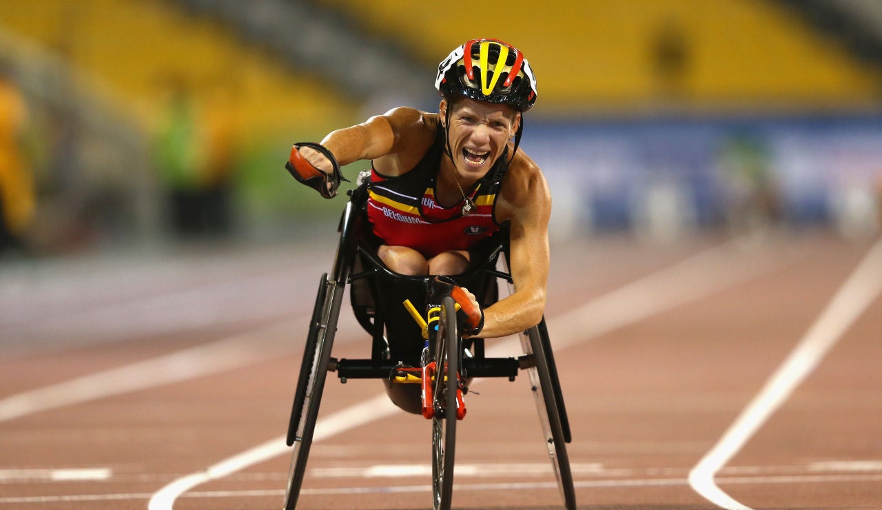 Marieke Vervoot, atleta paralímpica Marieke Vervoot, atleta paralímpica