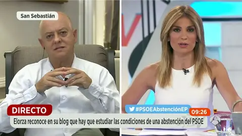 Elorza, en Espejo Público Elorza, en Espejo Público