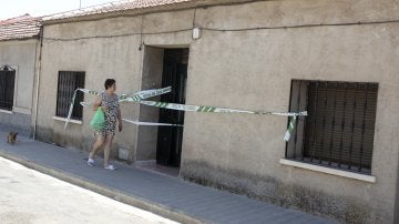 La casa frente a la que ocurri&oacute; el tiroteo