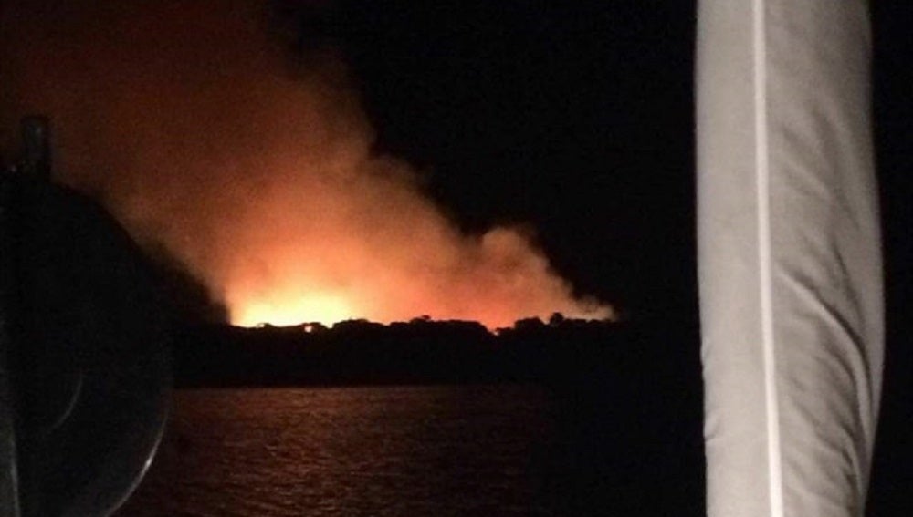 Incendio Formentera