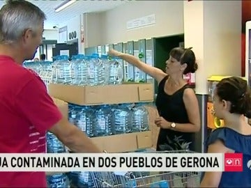 Agua contaminada en dos pueblos de Girona