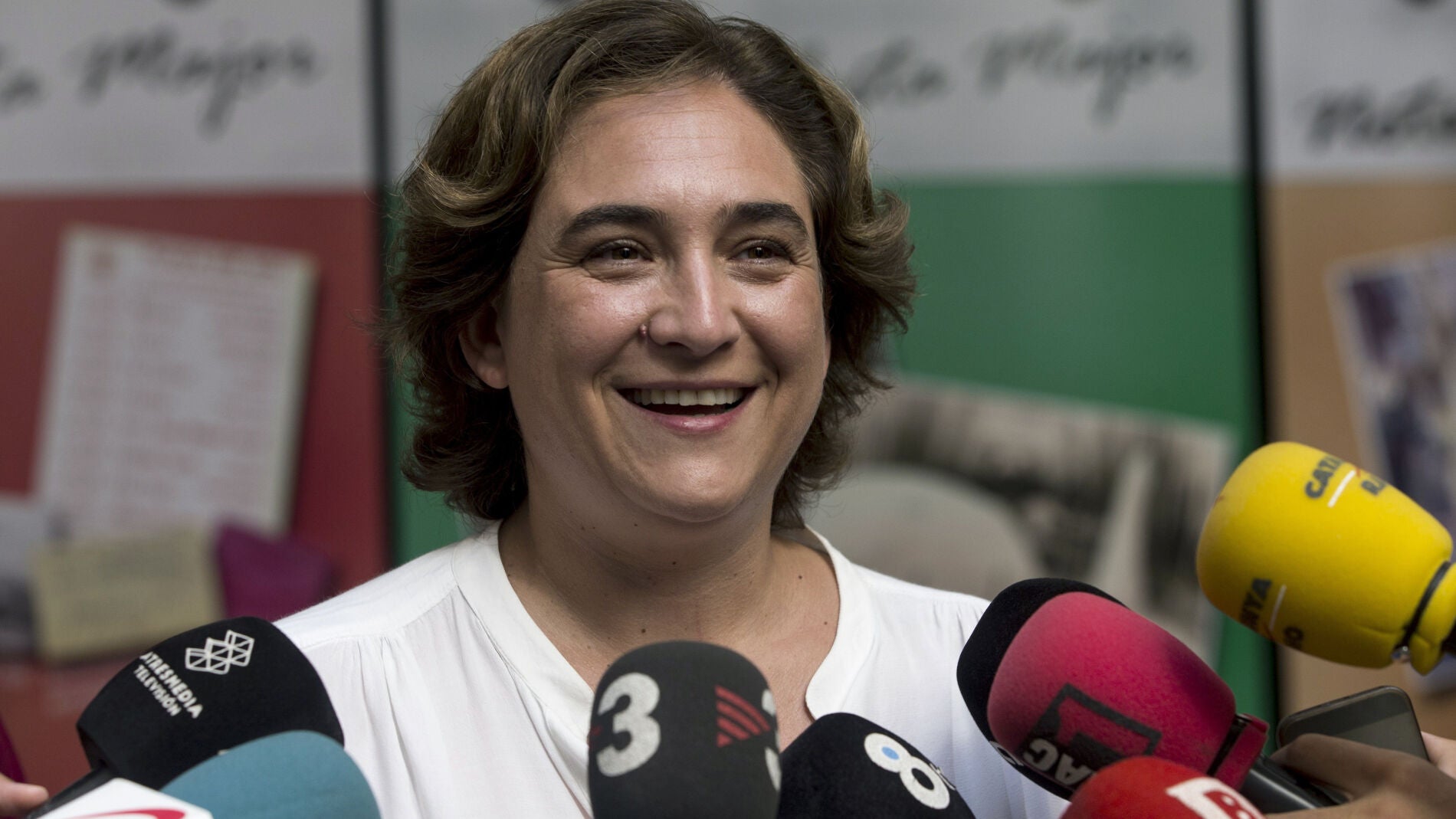 La alcaldesa de Barcelona, Ada Colau,