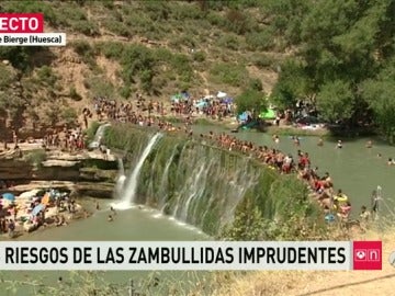 Salto de Bierge, en Huesca