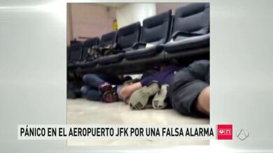 Pánico en el aeropuerto JFK de Nueva York por una falsa alerta de un tiroteo