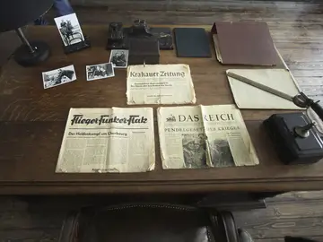 oficina del industrial Oskar Schindler (1908-1974), en su fábrica de Cracovia oficina del industrial Oskar Schindler (1908-1974), en su fábrica de Cracovia