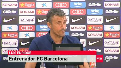 Luis Enrique no quiere desvelar nada sobre una posible salida de Cluadio Bravo