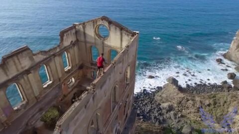 Frame 29.170736 de: Un peligroso paseo de apenas diez minutos que pudo costarle la vida