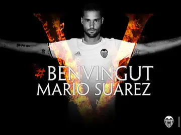 Mario Suárez, nuevo jugador del Valencia Mario Suárez, nuevo jugador del Valencia
