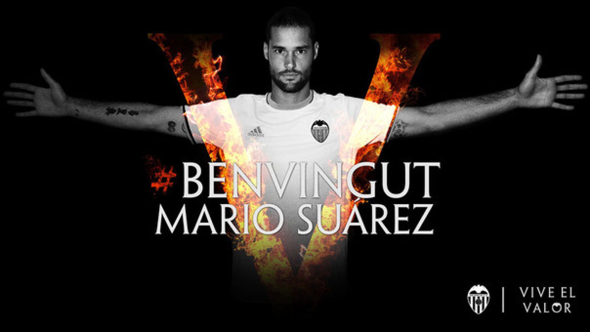 Mario Su&aacute;rez, nuevo jugador del Valencia