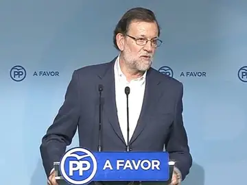 Rajoy después de la Ejecutiva Nacional Rajoy después de la Ejecutiva Nacional