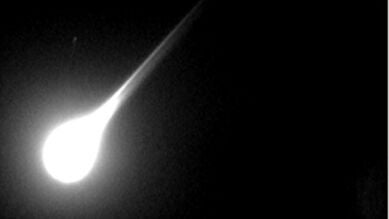 Una bola de fuego tan brillante como la Luna sobrevuela el sur de España 