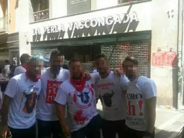 Los cinco detenidos por violación en San Fermín Los cinco detenidos por violación en San Fermín