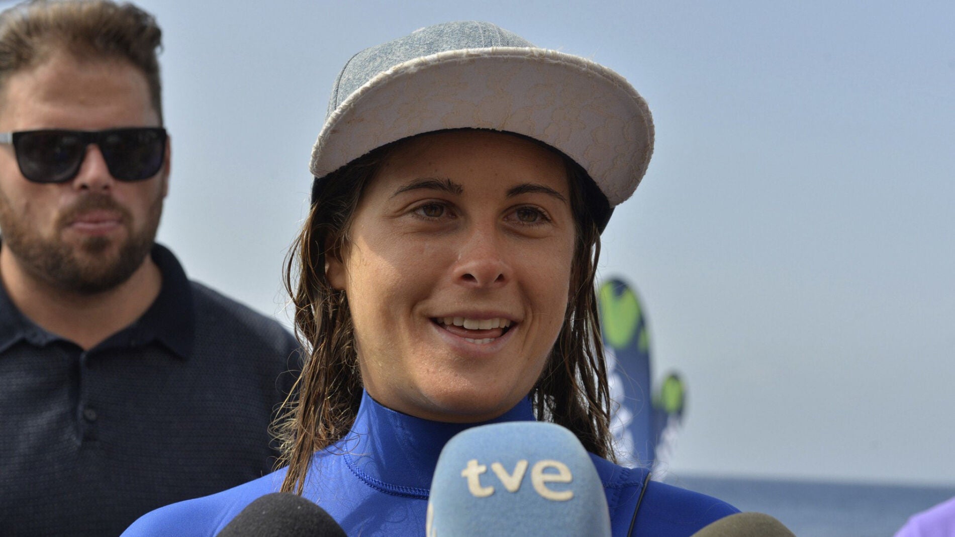 Gisela Pulido atiene a los medios de comunicaci&oacute;n