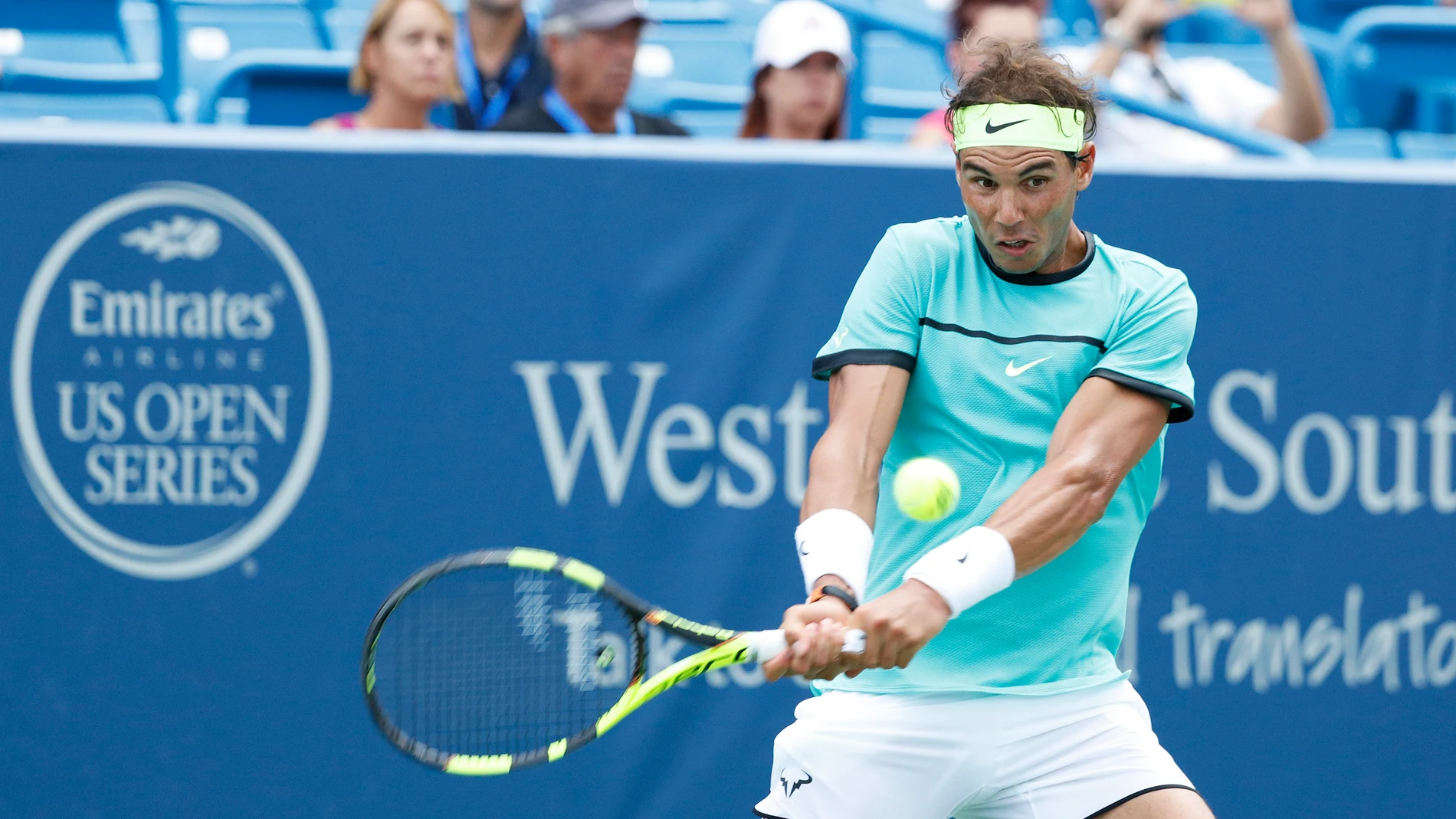 Rafa Nadal, en el Open de Cincinnati Rafa Nadal, en el Open de Cincinnati