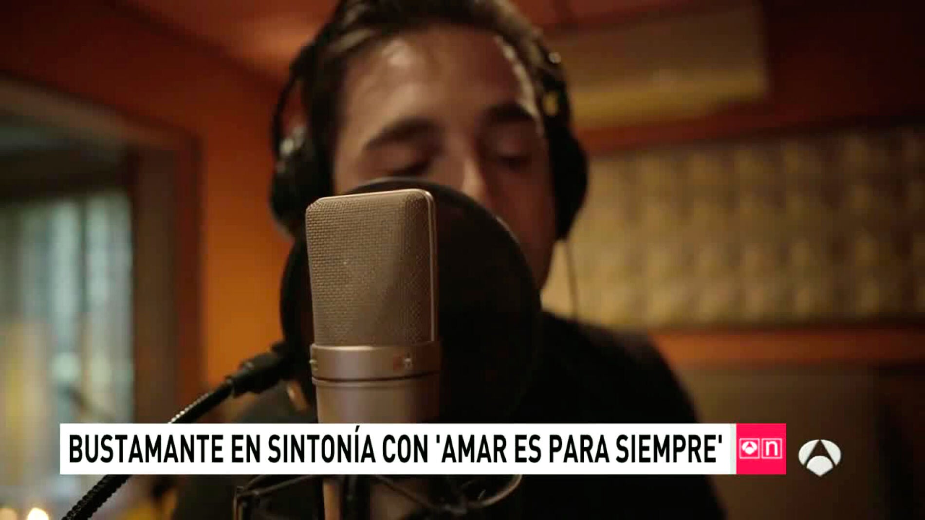 Bustamante en sinton&iacute;a con 'Amar es para siempre'