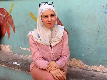 Zakia Shaikho, refugiada sirio-kurda que vive en Líbano Zakia Shaikho, refugiada sirio-kurda que vive en Líbano