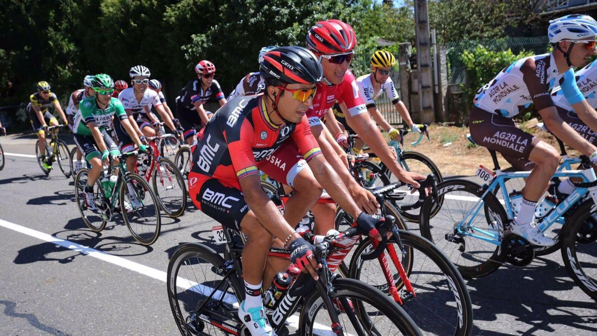 El colombiano Atapuma, nuevo l&iacute;der de la Vuelta a Espa&ntilde;a