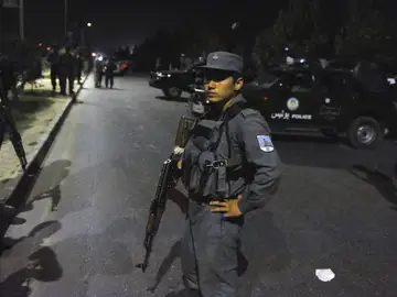 Miembros de seguridad afgana Miembros de seguridad afgana